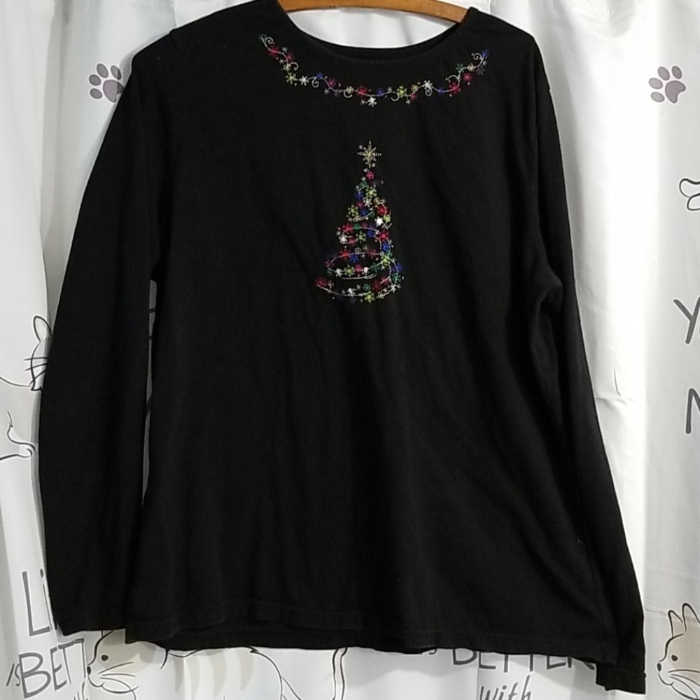 Christmas long sleeve tee XL